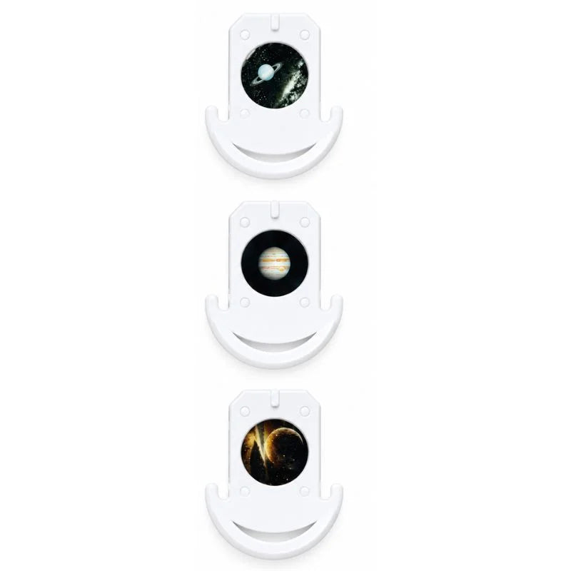 Galaxy Starry Sky Lamp Box | 2-in-1 Projector Night Light with 3  Projection Lenses | Built-in Night Light